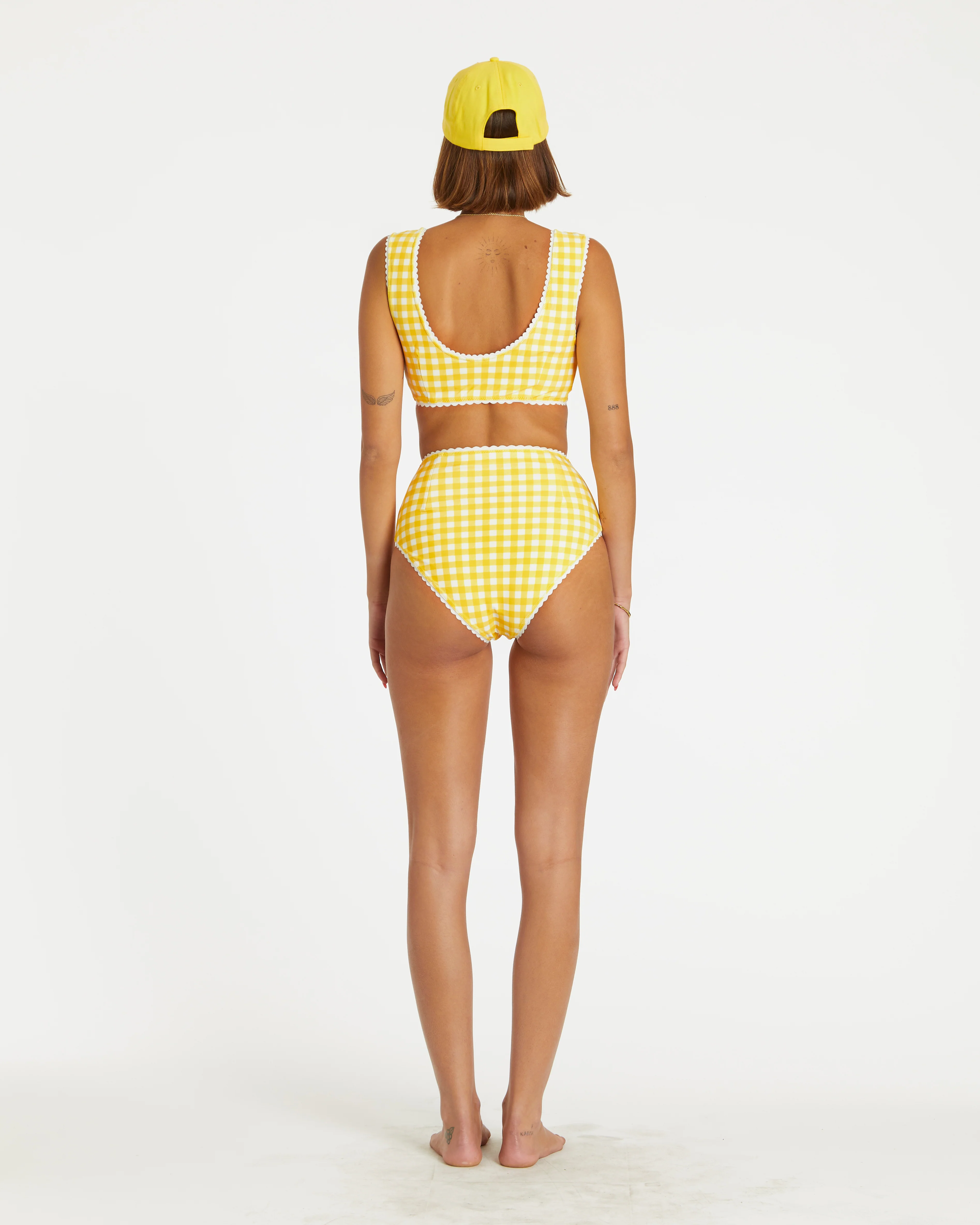 Gingham Bikini (Yellow) - Image 3