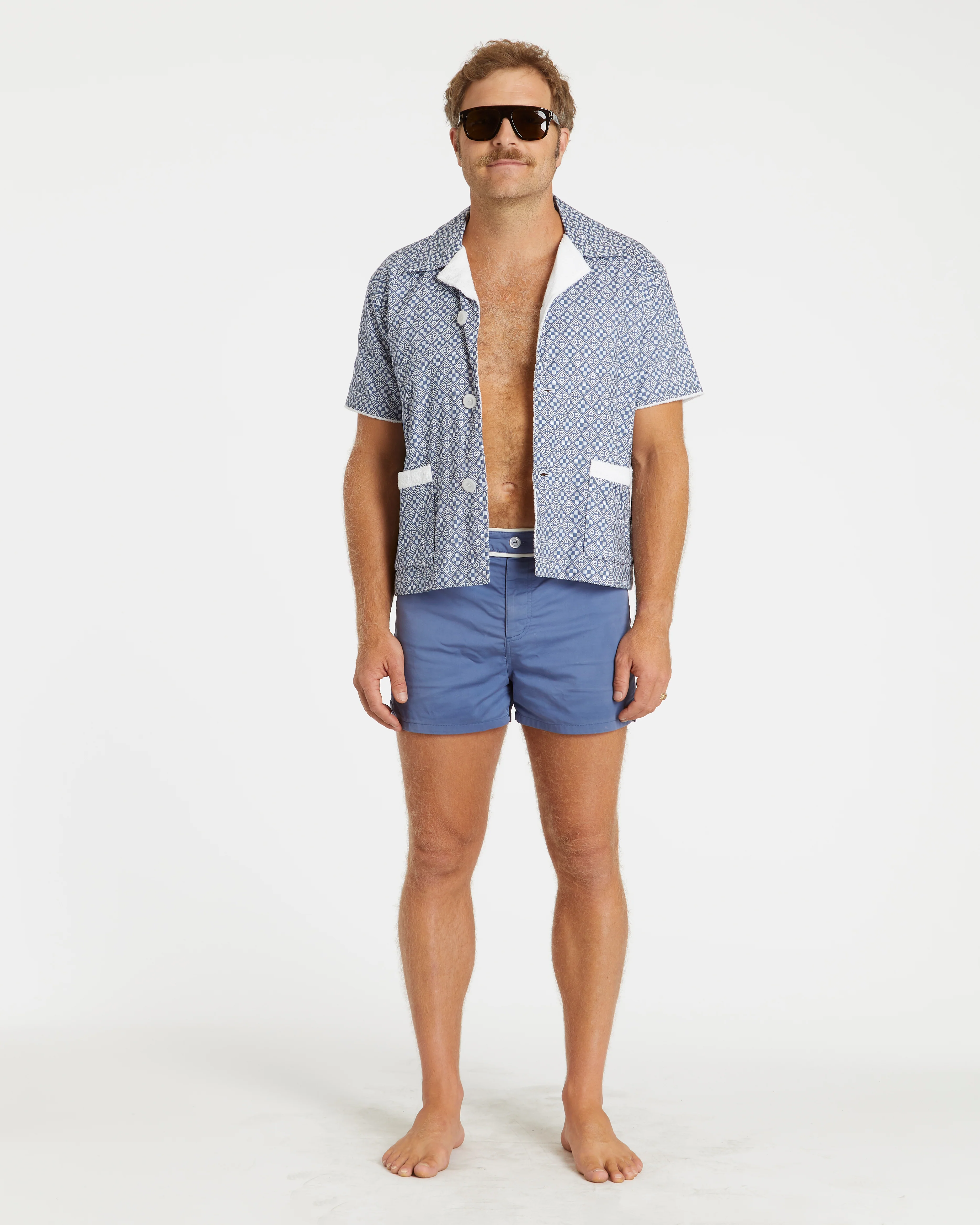 Cabana Shirt (Navy) - Image 4