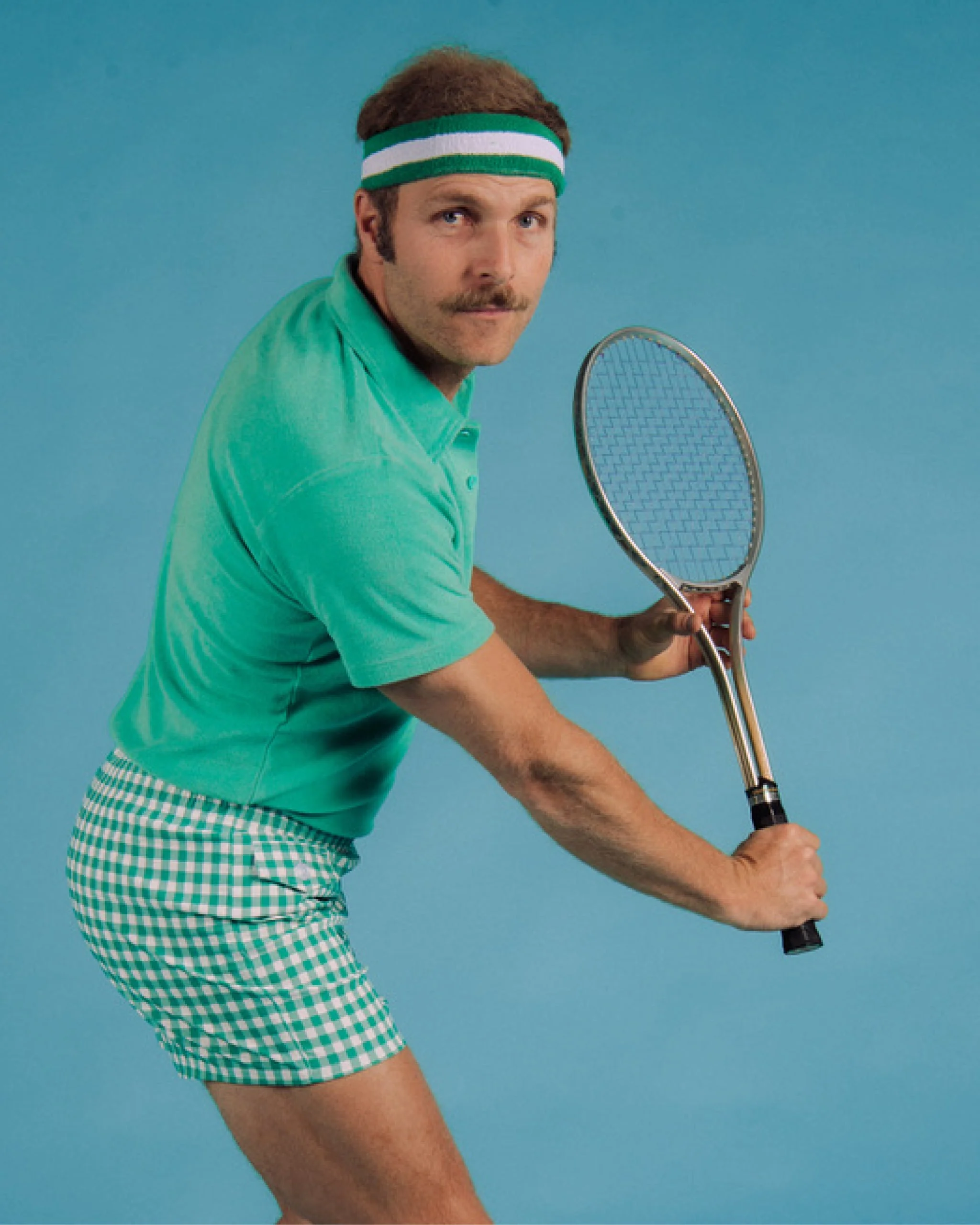 Gingham Cabana Trunk (Green) - Image 10