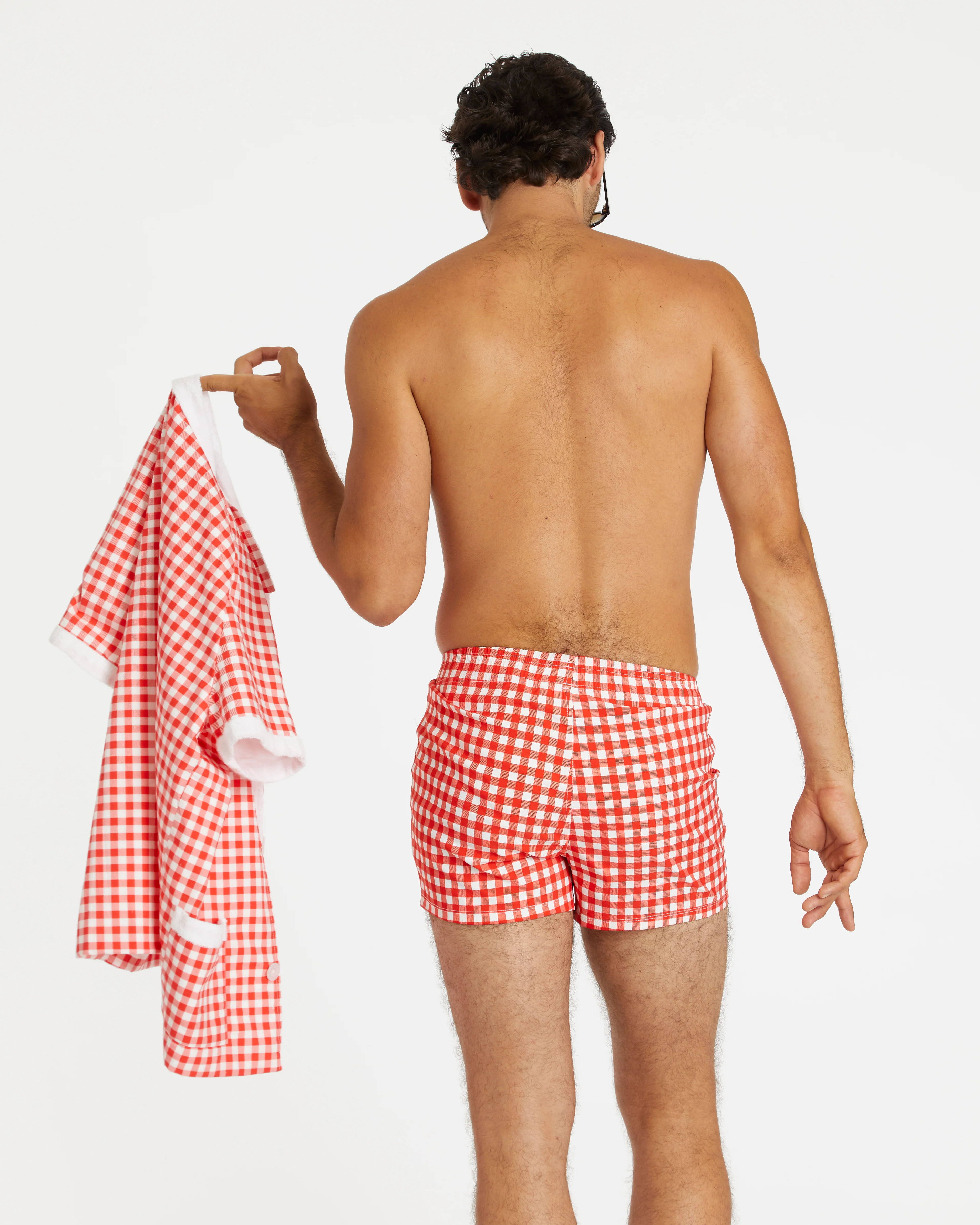 Gingham Cabana Trunk (Red) - Image 4