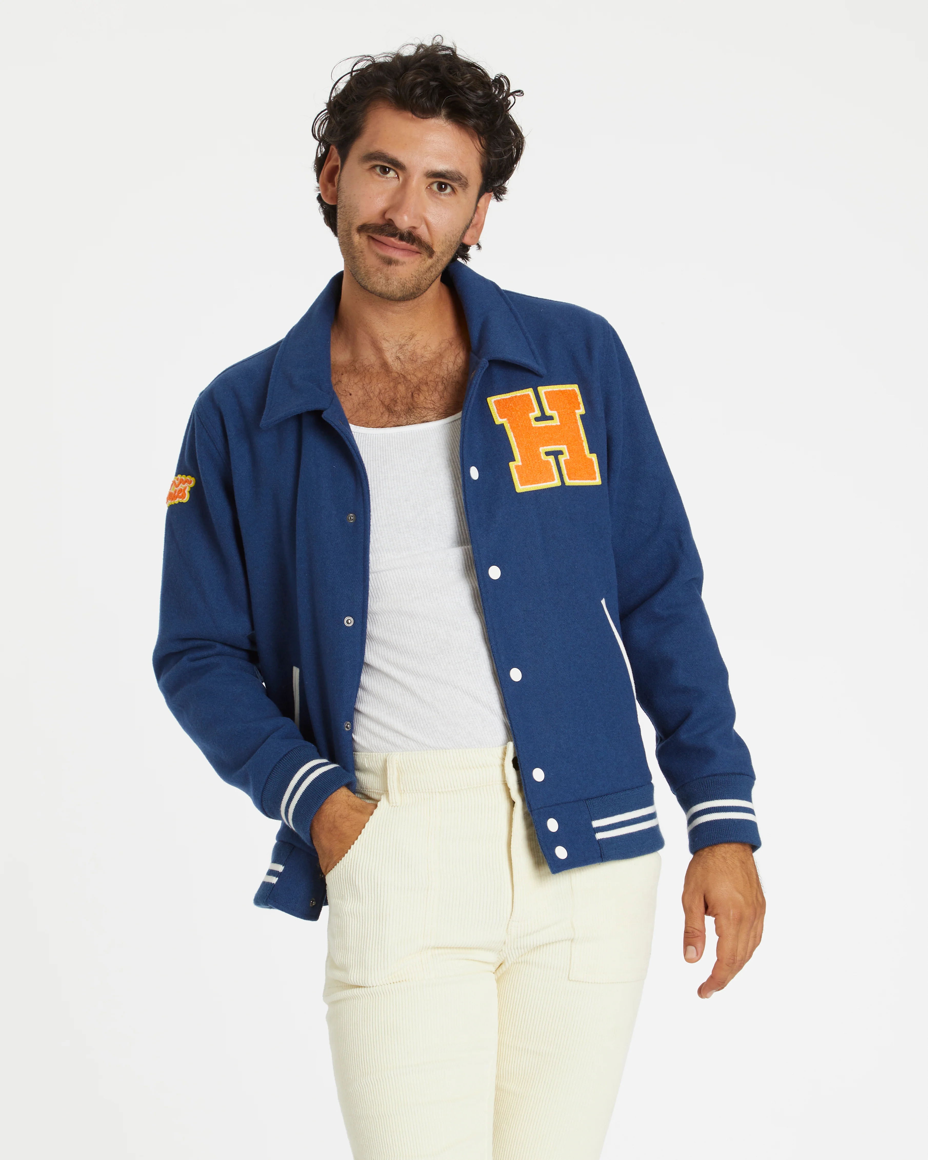 Men's Bell Bottom (Cream) - Image 7