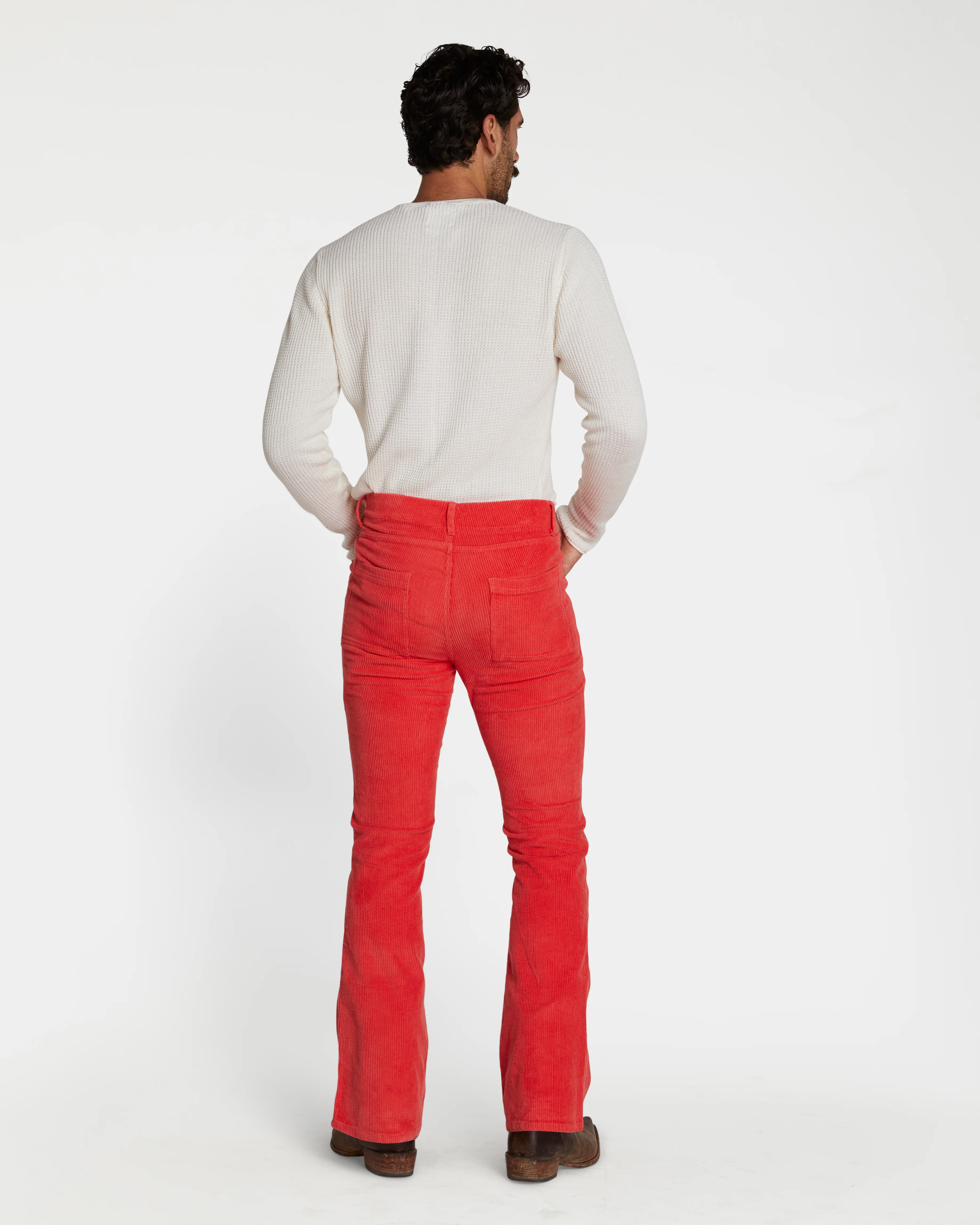 Men's Bell Bottom (Red) - Image 2
