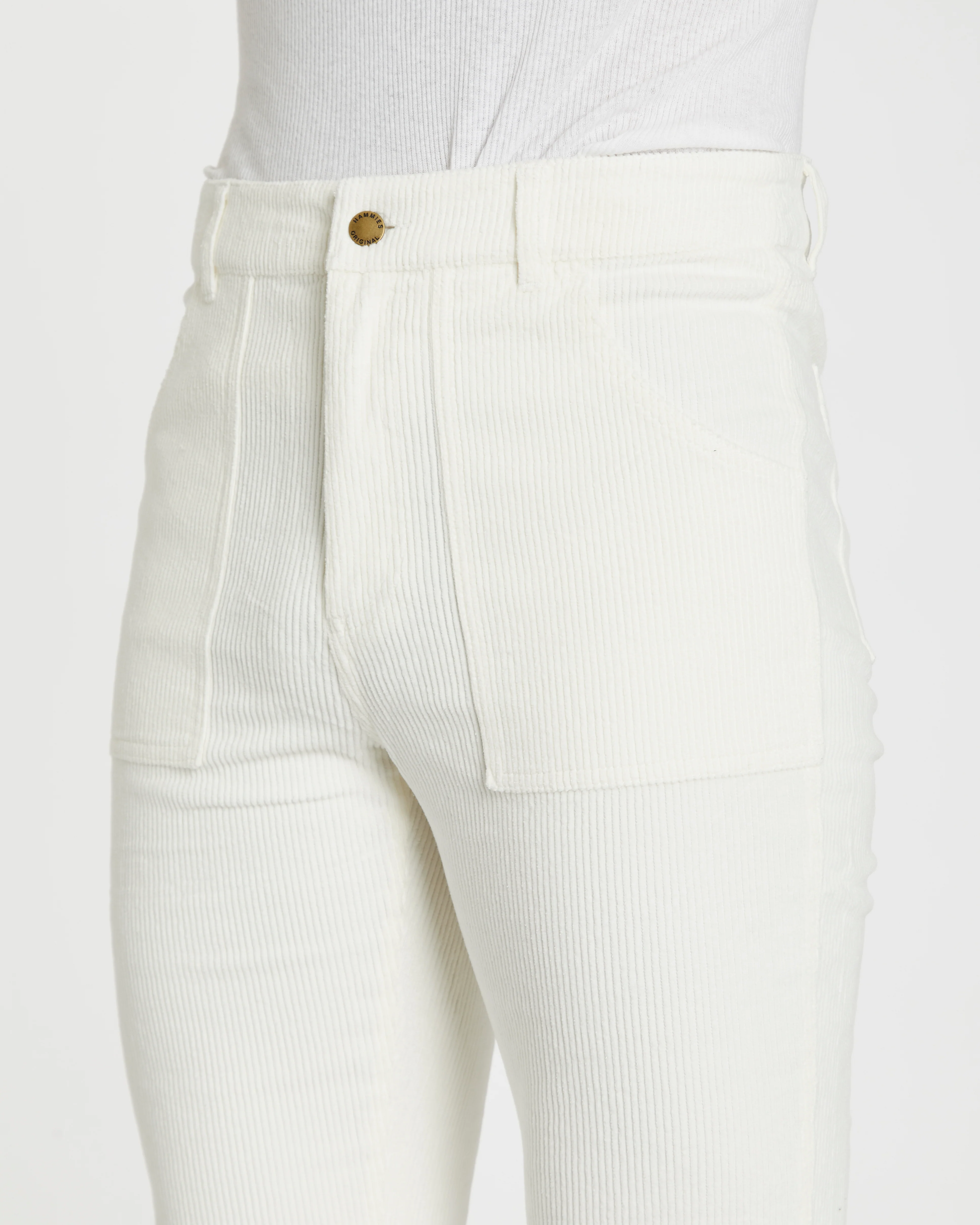 Men's Bell Bottom (White) - Image 4