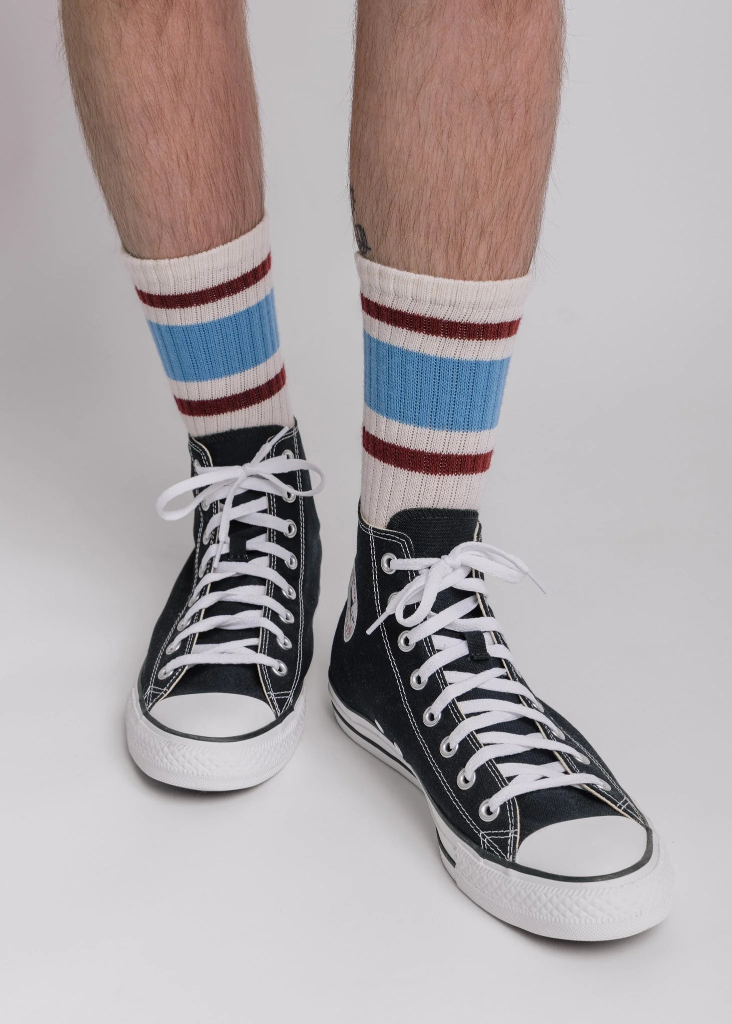 Retro Stripe Tube Socks - Image 4