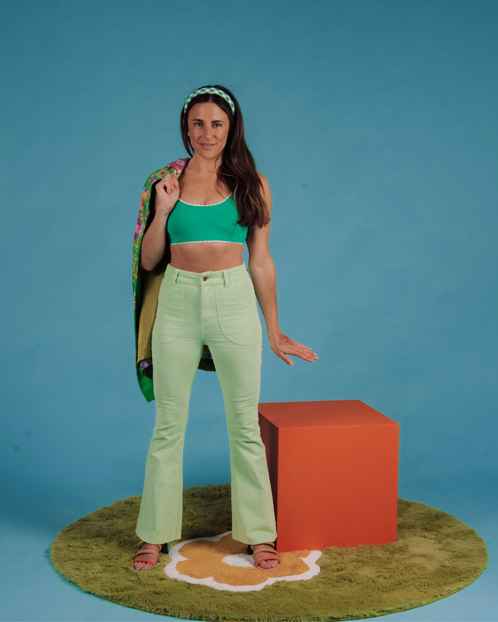 Women's Bell Bottom (Honeydew) - Image 7