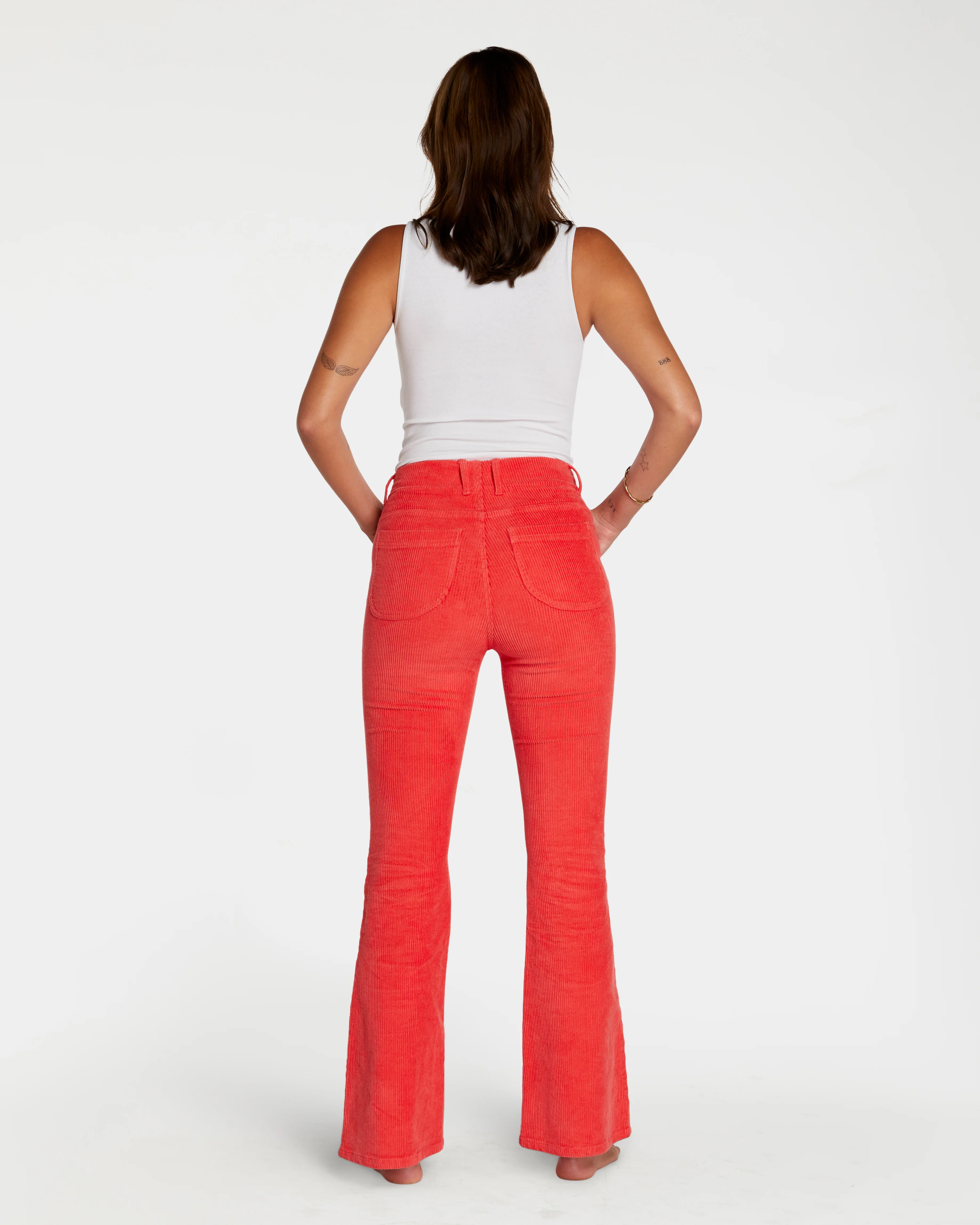 Women's Bell Bottom (Red) - Image 2
