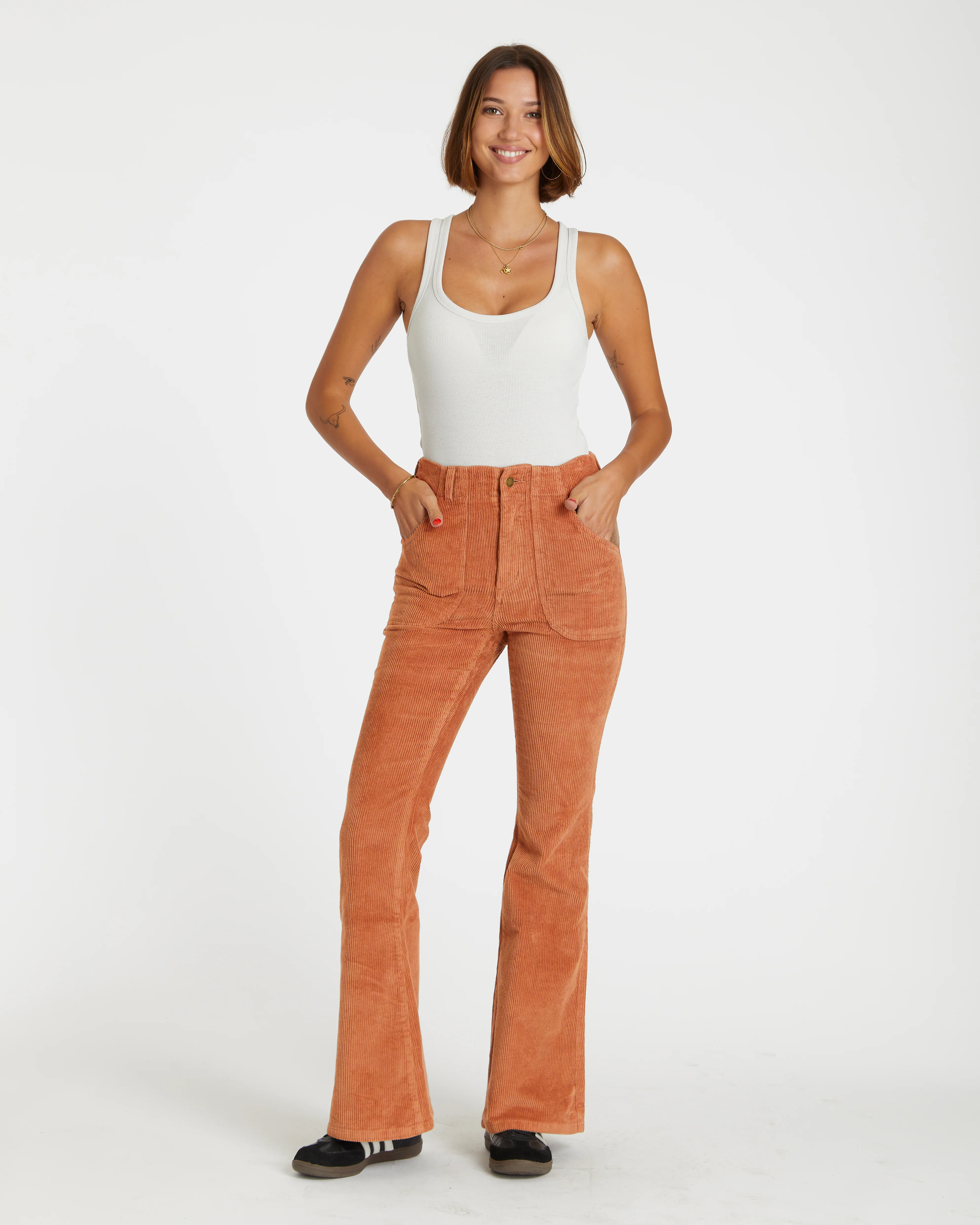 Women's Bell Bottom (Rust) - Image 2