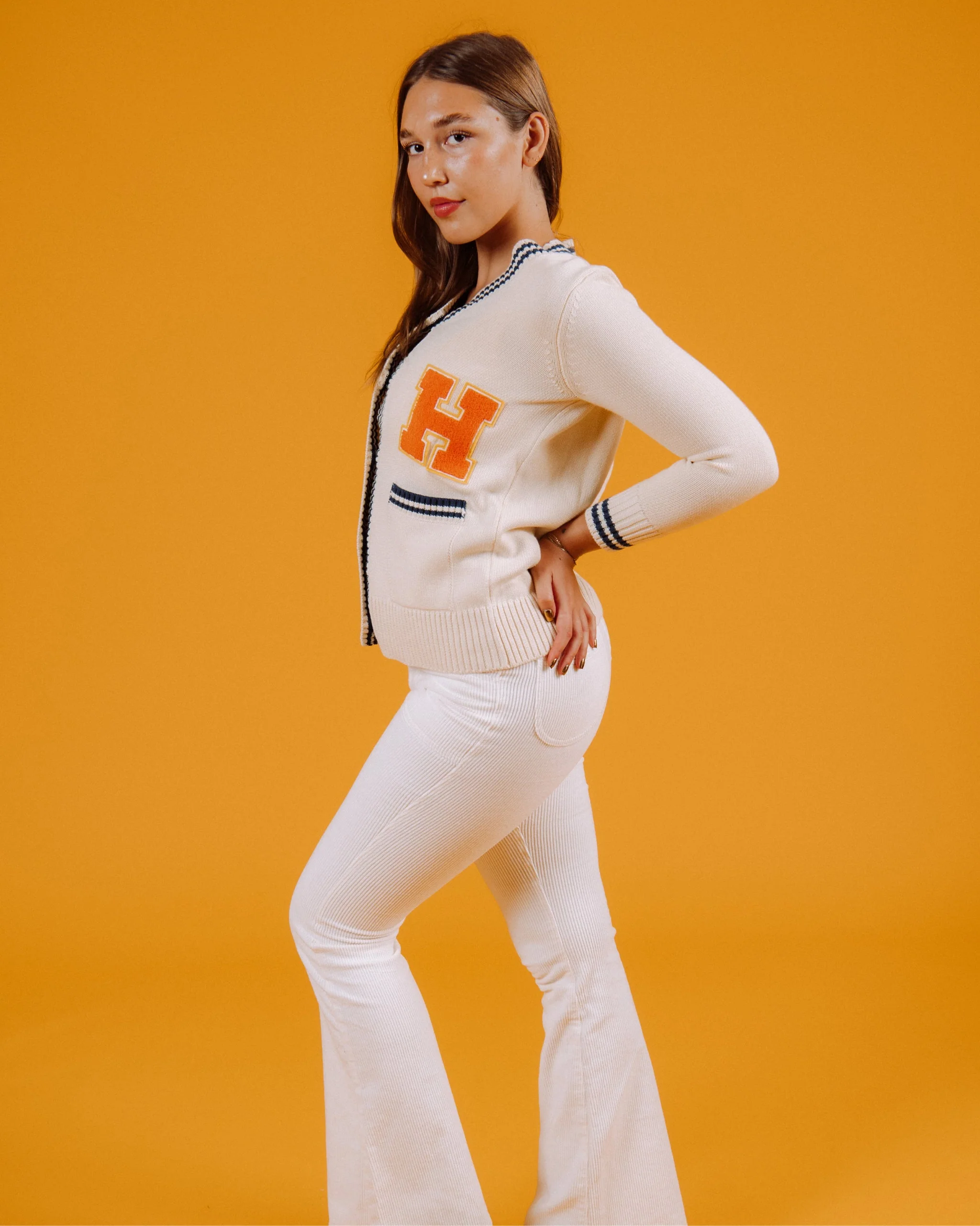Women's Bell Bottom (White) - Image 11