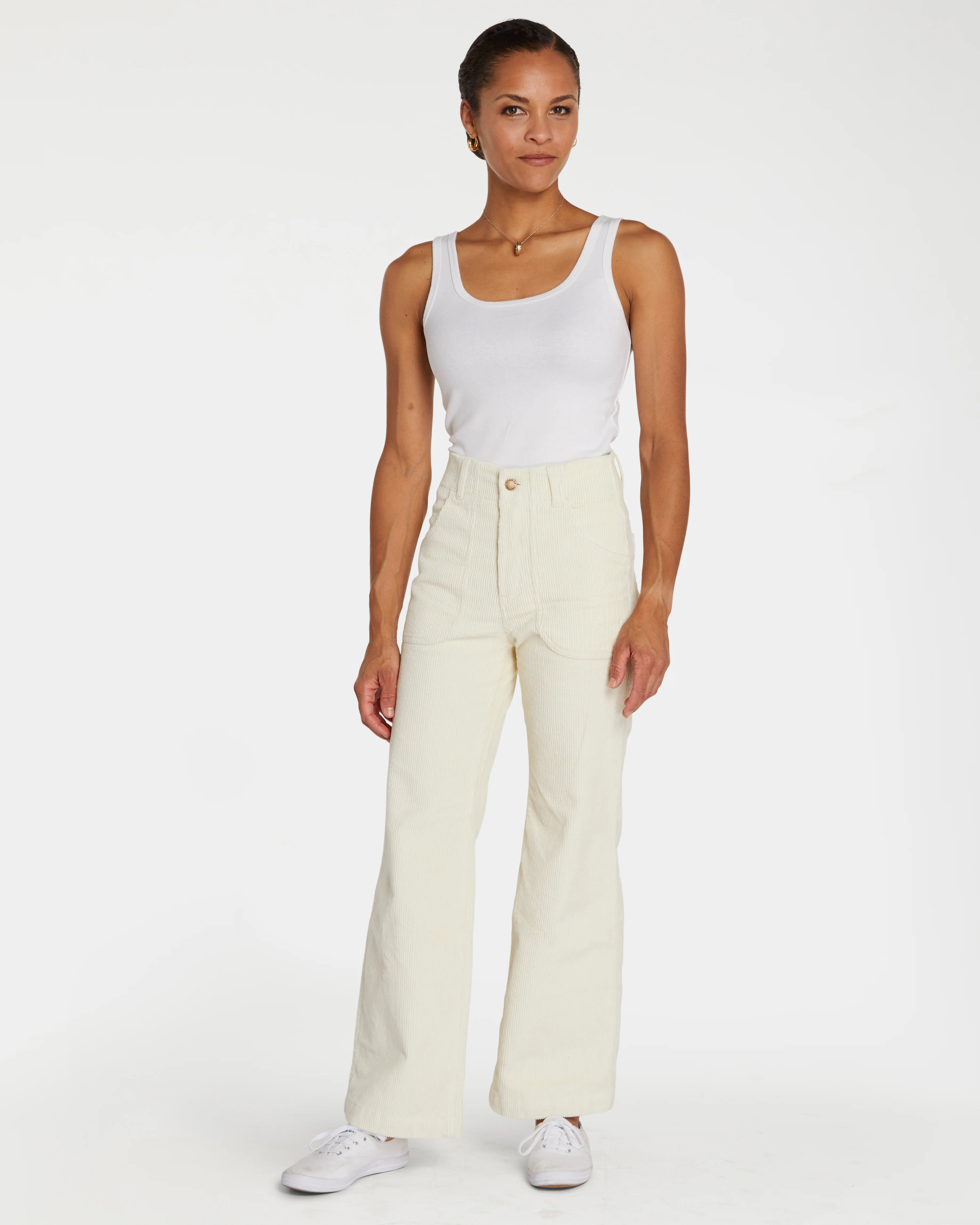 Women's Stovepipe Pant (Cream)