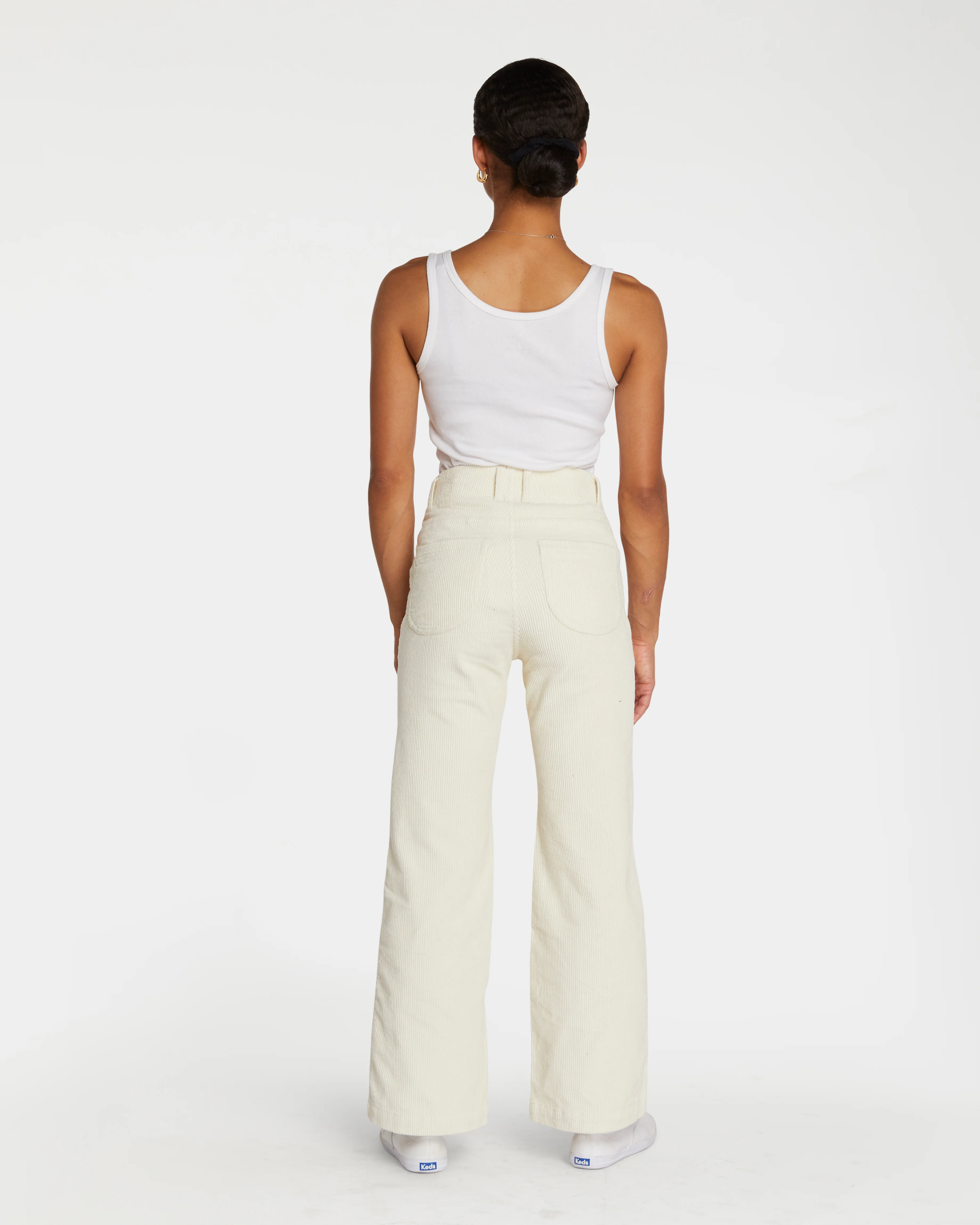 Women's Stovepipe Pant (Cream) - Image 2